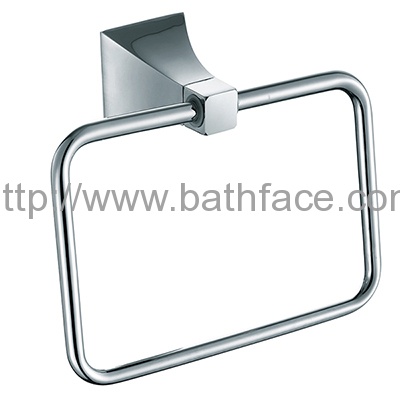 Brass Chrome Lavatory Towel Ring