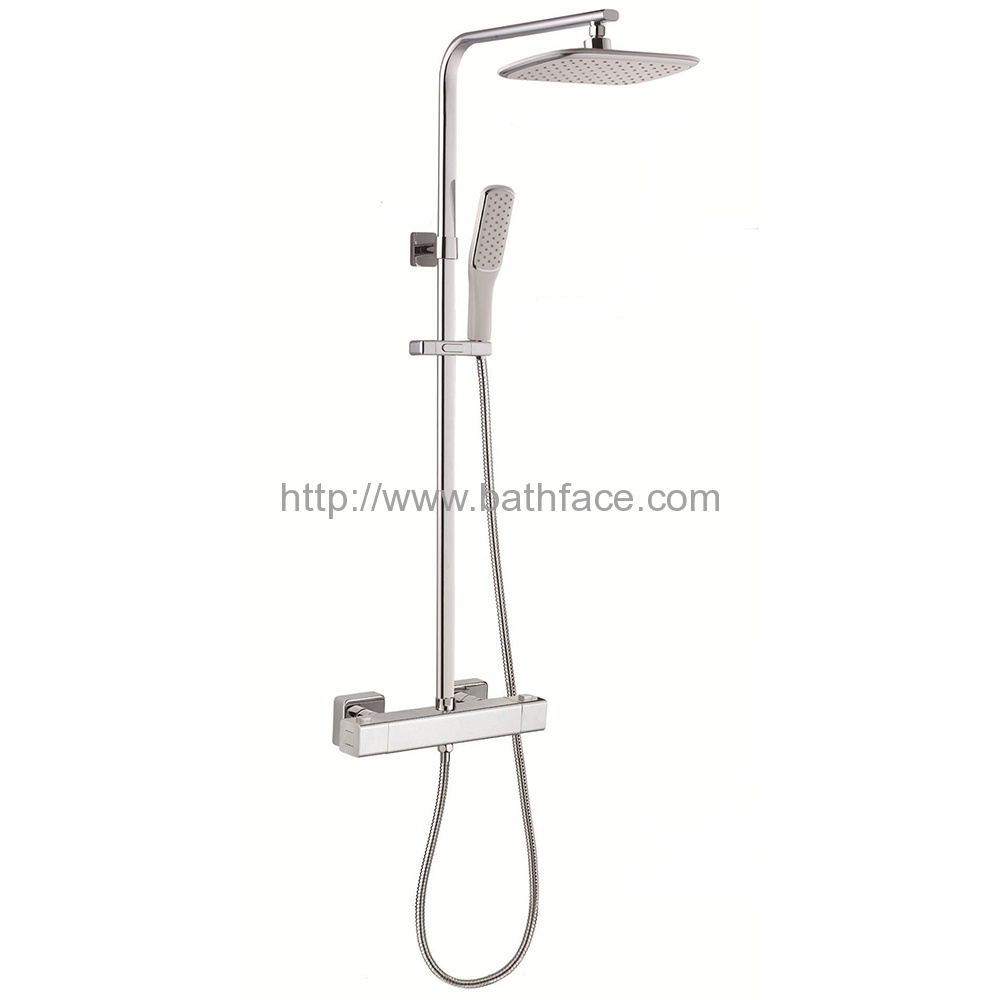 2 Way Brass Thermostatic Mixing Shower