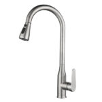 Brushed Finish Kitchen Faucet