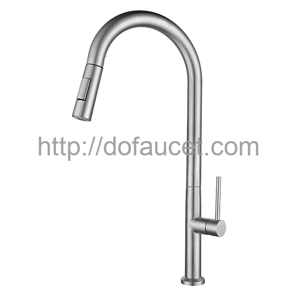 Brushed Kitchen Tap