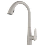 Swan Spout Oat Color Kitchen Faucet
