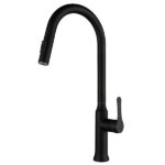 SUS304 Black Kitchen Sink Faucet