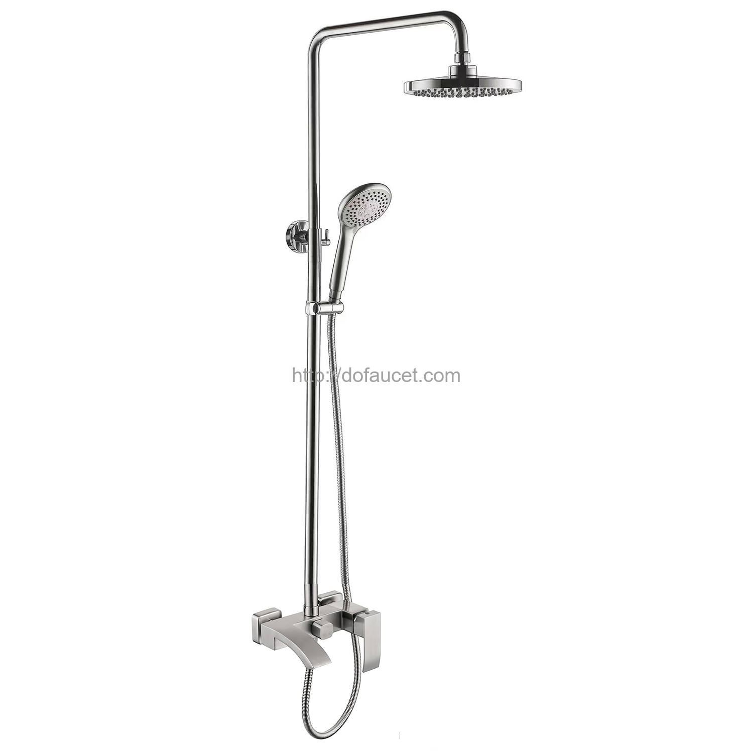 3 Function Shower Rail