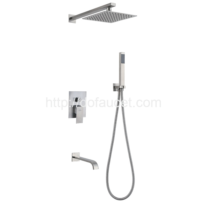 In Wall Square Shower Mixer