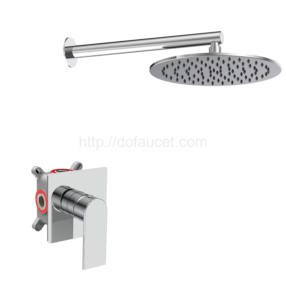 In Wall Chrome Shower Tap