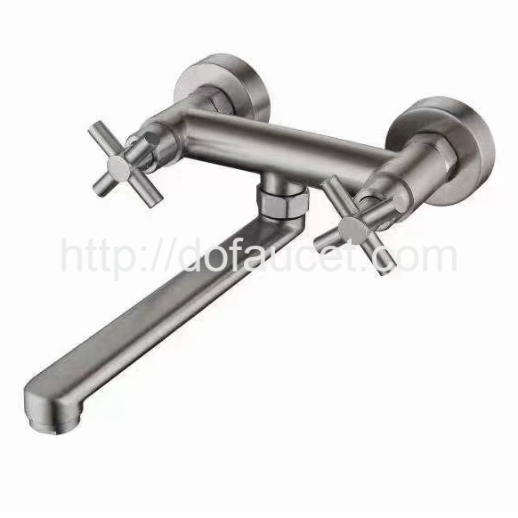 Cross Handle Kitchen Sink Mixer