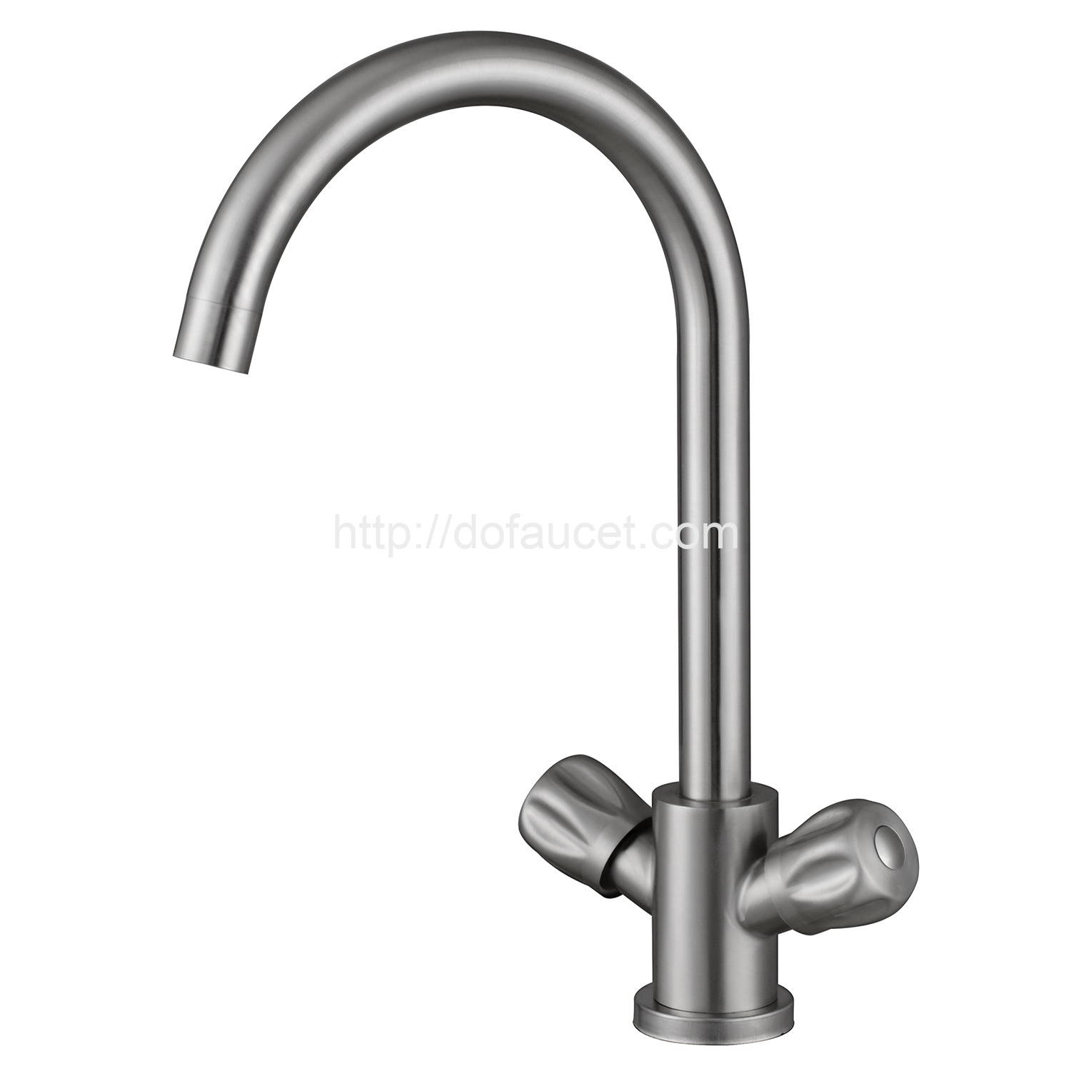 SUS304 Two Knob Kitchen Tap