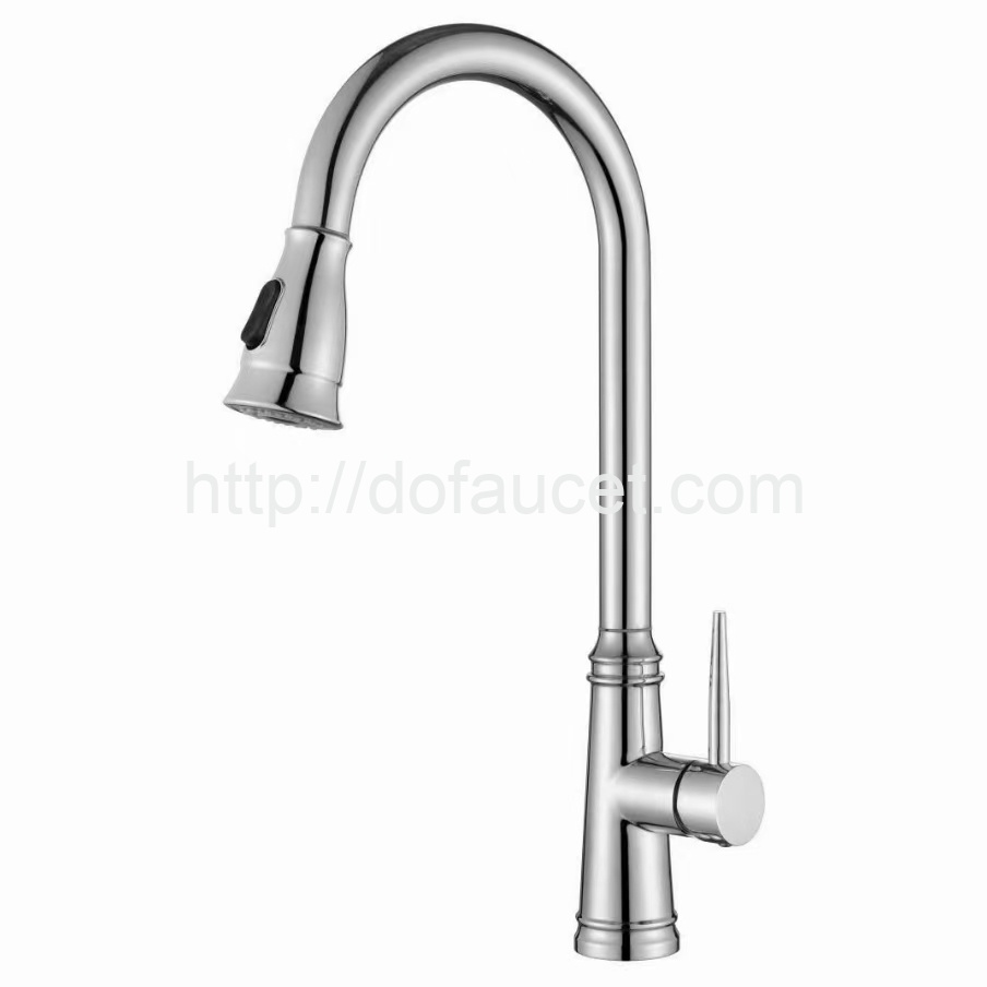 Classical Brushed Kitchen Sink Faucet